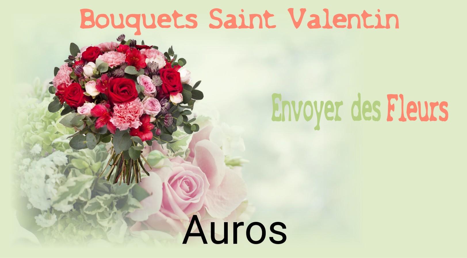 Roses de Saint-Valentin livrées à Auros